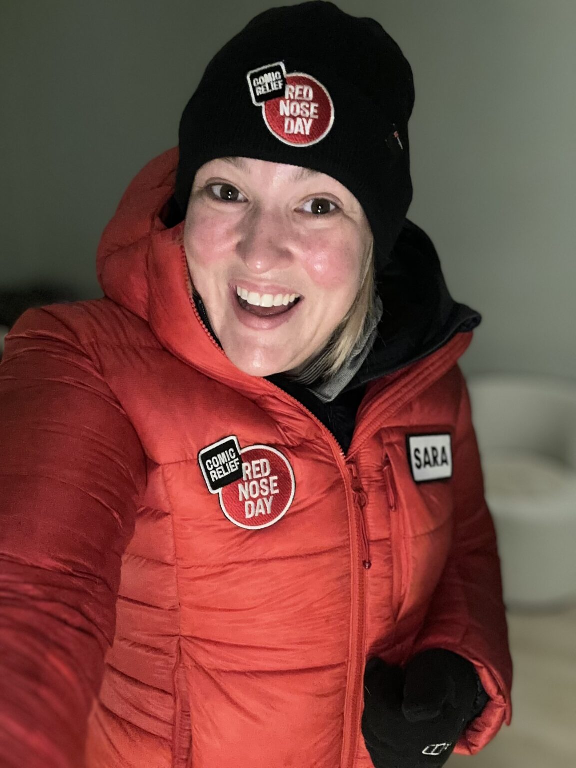 Sara Davies sets off on Arctic Challenge for Comic Relief